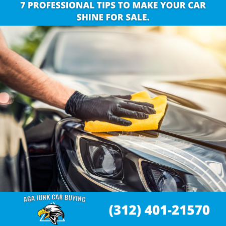 7 Professional tips to make your car shine for sale.