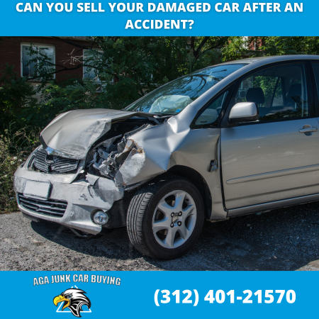 Can you sell your damaged car after an accident